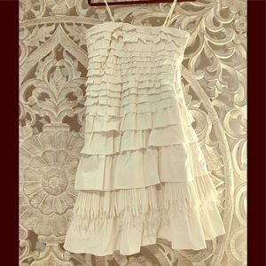 Adorable white cocktail dress